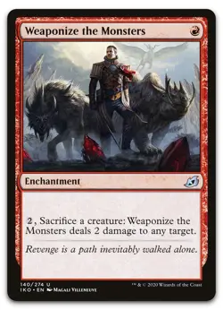 Weaponize the Monsters #140 (NM) Ikoria IKO Magic MTG - Image 1