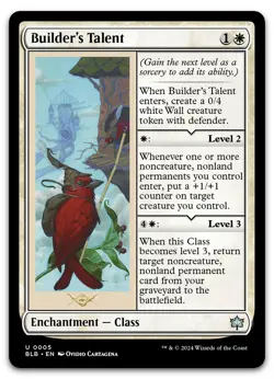Builder's Talent #5 (NM) Bloomburrow BLB Magic MTG - Image 1