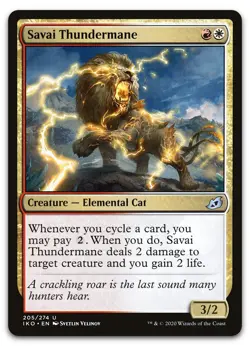 Savai Thundermane #205 (NM) Ikoria IKO Magic MTG - Image 1