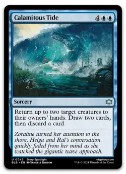 Calamitous Tide #43 (NM) Bloomburrow BLB Magic MTG - Image 1