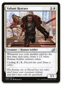 Valiant Rescuer #36 (NM) Ikoria IKO Magic MTG - Image 1