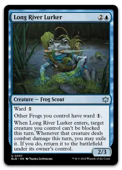 Long River Lurker #57 (NM) Bloomburrow BLB Magic MTG - Image 1