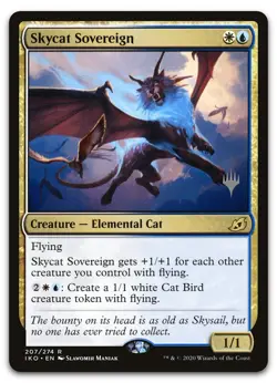 Skycat Sovereign #207 (NM) Ikoria PPIKO Magic MTG - Image 1