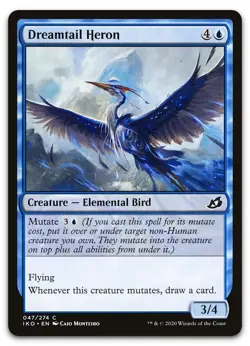 Dreamtail Heron #47 (NM) Ikoria IKO Magic MTG - Image 1