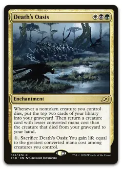 Death's Oasis #182 (NM) Ikoria IKO Magic MTG - Image 1