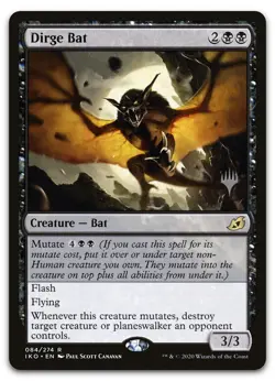 Dirge Bat #84 (NM) Ikoria PPIKO Magic MTG - Image 1