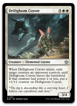 Driftgloom Coyote #11 (NM) Bloomburrow BLB Magic MTG - Image 1