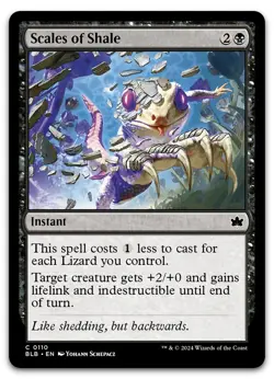 Scales of Shale #110 (NM) Bloomburrow BLB Magic MTG - Image 1