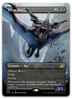 Dirge Bat (Showcase) #289 (NM) Ikoria IKO Magic MTG - Image 1