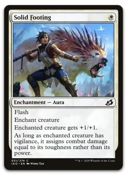 Solid Footing #31 (NM) Ikoria IKO Magic MTG - Image 1