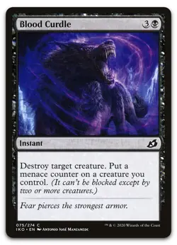 Blood Curdle #75 (NM) Ikoria IKO Magic MTG - Image 1