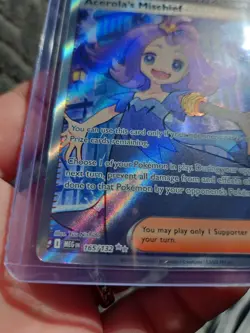 Acerola's Mischief 165/132 Mega Evolution - PACK FRESH Pokemon HOLO FOIL - Image 2