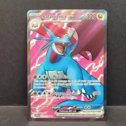 Salamence ex 177/159 Journey Together Ultra Rare Full Art Pokemon - Image 1