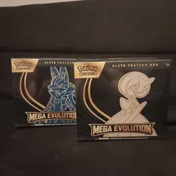 Pokemon Mega Evolutions Elite Trainer Box ETB Bundle Of 2 Both Versions - Image 1