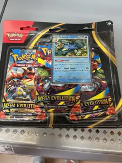 Pokemon Mega Evolution 3 Packs Golduck Lot of 3, New And Sealed In Packages - Image 2