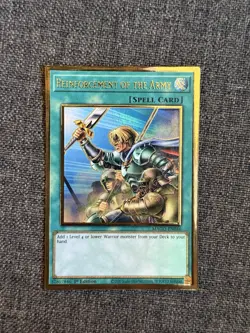 Reinforcement of the Army - MAGO-EN046 - 1st Ed NM - Premium Gold Rare Yugioh - Image 1