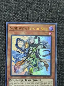Sage With Eyes of Blue LDS2-EN011 Rare 1st Edition NM Yugioh Card - Image 2