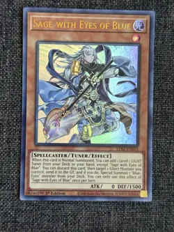 Sage With Eyes of Blue LDS2-EN011 Rare 1st Edition NM Yugioh Card - Image 3