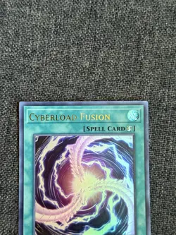 Yu-Gi-Oh! LDS2-EN035 Cyberload Fusion Ultra Rare Karte 1St Edition YuGiOh - Image 2