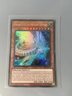 Galaxy-Eyes Afterglow Dragon - 1st Edition Ultra Rare RA01-EN017 Yugioh - Image 1