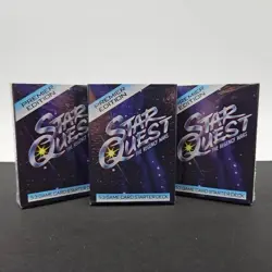 1995 Star Quest The Regency Wars 53 Game Card Starter Deck New Sealed Lot of 3 - Image 1
