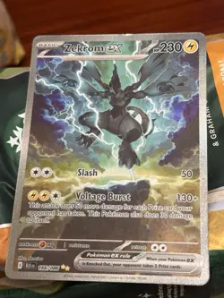 Pokemon Zecrom EX SIR 166/086 Pack Fresh - Black Bolt - NEAR MINT/CHASE CARD 🤩 - Image 2