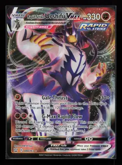 Rapid Strike Urshifu VMAX 088/163 Ultra Rare SWSH05: Battle Styles Pokemon Card - Image 1