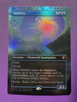 Subtlety (Borderless) (Textured Foil) Special Guests Foil - Image 1