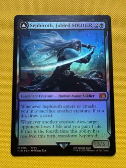 Sephiroth, Fabled SOLDIER Final Fantasy Foil - Image 1