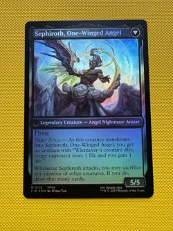 Sephiroth, Fabled SOLDIER Final Fantasy Foil - Image 2