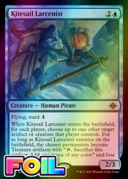 x1 Kitesail Larcenist LCI MTG 61 FOIL RARE M/NM 1x - Image 1