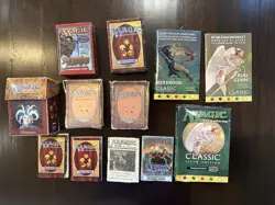 HUGE LOT of Vintage Magic The Gathering Mtg Empty Boxes And Rule books BETA!!! - Image 1