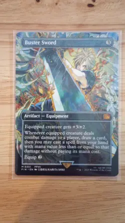 Buster Sword (Borderless) Final Fantasy Regular - Image 3