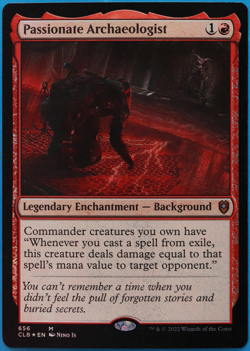 Passionate Archaeologist FOIL Commander Legends NM (504546) ABUGames - Image 1