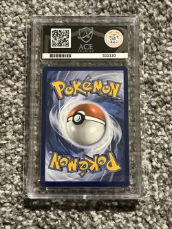 ACE 9 Pokemon Charizard EX 074 SVP Black Star Promo Paldean Fates Matching Label - Image 2