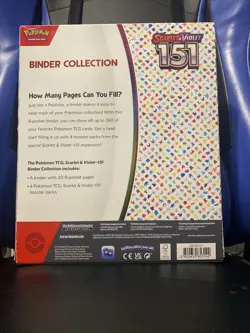 Pokemon 151 SEALED Binder Collection - Image 2