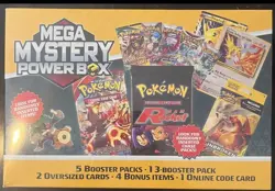 2025 Pokemon Mega Mystery Power Box Holiday Meijer Exclusive Sealed Brand New - Image 1