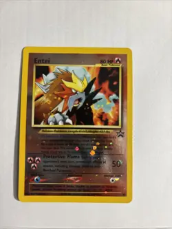Entei Black Star Promos #34 Reverse Holo Vintage 2001 Pokemon - Image 1