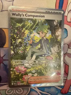 Pokemon TCG Wally's Compassion 186/132 Mega Evolution SIR MINT/Near Mint - Image 1
