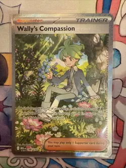 Pokemon TCG Wally's Compassion 186/132 Mega Evolution SIR MINT/Near Mint - Image 2