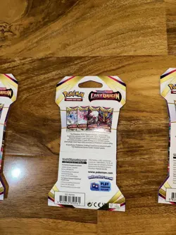 6x Pokemon TCG Sword & Shield - Lost Origin Sleeved Booster Pack ✅FAST DELIVERY✅ - Image 4