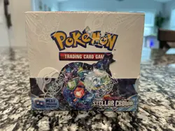 Pokemon TCG Stellar Crown Booster Box Factory Sealed - Image 1