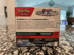 Pokemon TCG Stellar Crown Booster Box Factory Sealed - Image 2