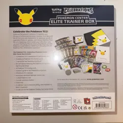 Pokemon Center Celebrations 25th Anniversary TCG ETB Elite Trainer Box Mint Rare - Image 2