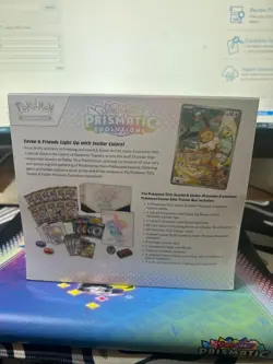 Pokemon Center Prismatic Evolutions Elite Trainer Box ETB, New, Factory Sealed - Image 3