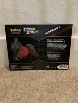 Pokemon TCG Crown Zenith Regidrago v Collection Box Sealed 820650851834 - Image 2