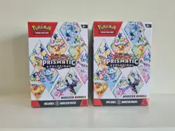 2x Pokemon TCG: Scarlet & Violet Prismatic Evolutions Booster Bundle | NEW ✅⚡🐭 - Image 1