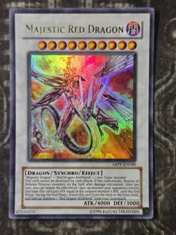 MAJESTIC RED DRAGON - Ultra Rare LP Light Play ABPF-EN040 - Image 1