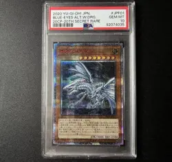 Yu-Gi-Oh! PSA 10 Blue-Eyes Alternative White Dragon - 20CP-JPF01 - 20th Secret - Image 2