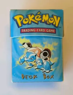 POKEMON TCG VINTAGE DECK BOX CASE WOTC Holds 60 Card ULTRA PRO; Very Nice!! - Image 1